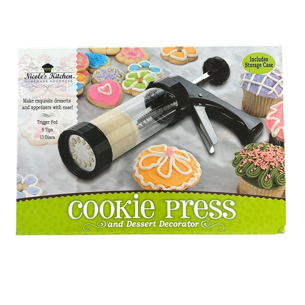Nicole's kitchen cookie press